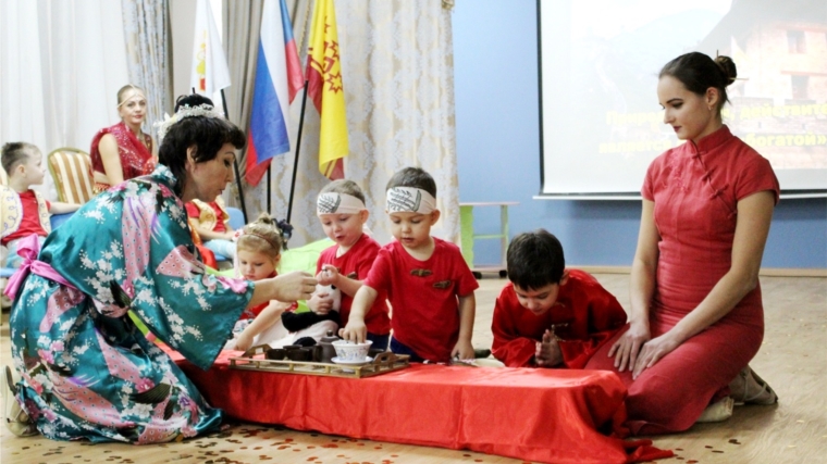 Воспитанники детских садов г. Чебоксары знакомятся с культурными традициями разных стран