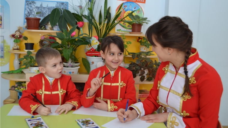 В детских садах г. Чебоксары проходят мероприятия посвященные празднованию Дня защитника Отечества