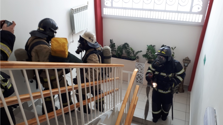 Учебная эвакуация в детских садах г. Чебоксары
