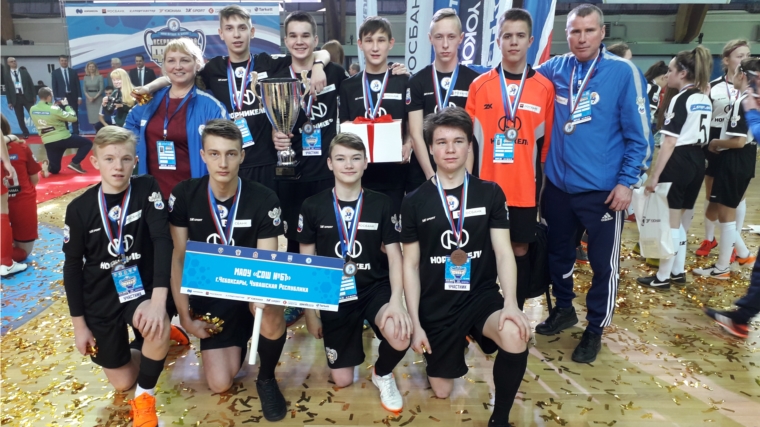 Команда столичной школы – бронзовый призер 2019 года общероссийского проекта «Мини-футбол – в школу»