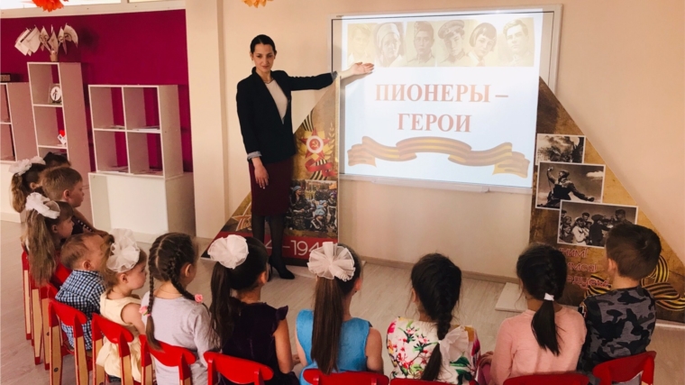 В детских садах города Чебоксары стартовала акция «Георгиевская ленточка»