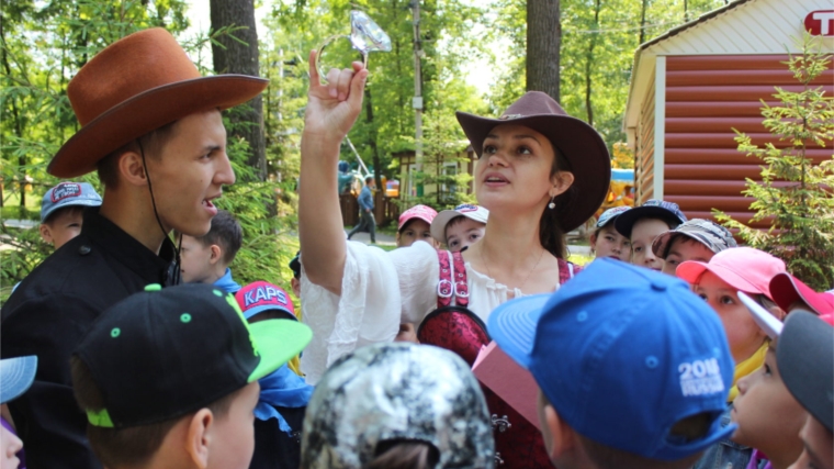 «Лето в парке»: чебоксарские школьники за активный отдых