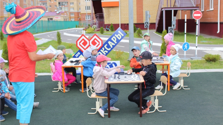 Фестиваль шашек в столичном детском саду Новоград