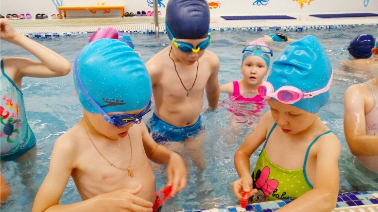 В чебоксарских детских садах проходят открытые занятия в бассейнах