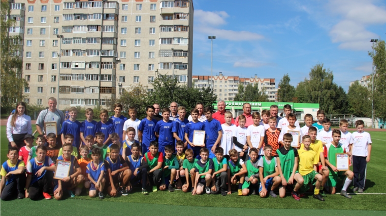 Товарищеский матч по футболу, посвященный 550-летию города Чебоксары