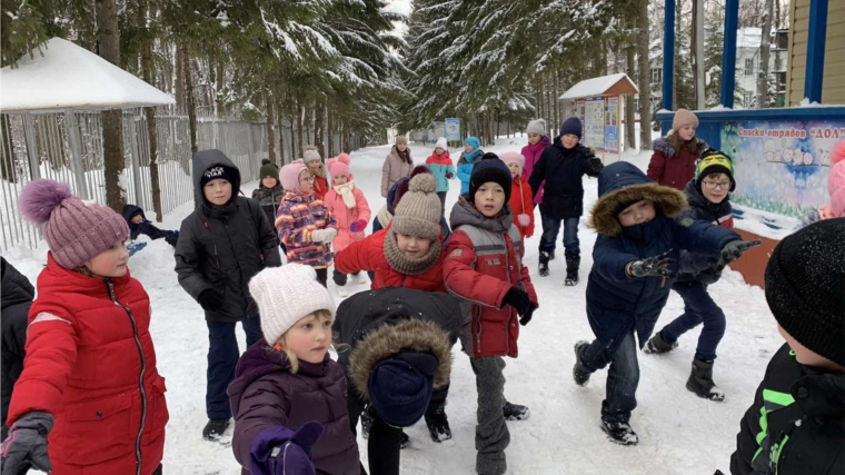 «Зимний переполох» в детском лагере «Березка»