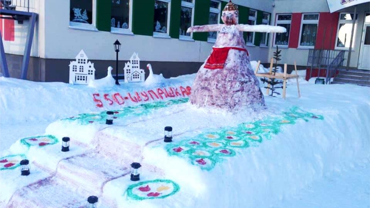 «Снежные фантазии»: в детских садах города Чебоксары стартует конкурс снежных построек