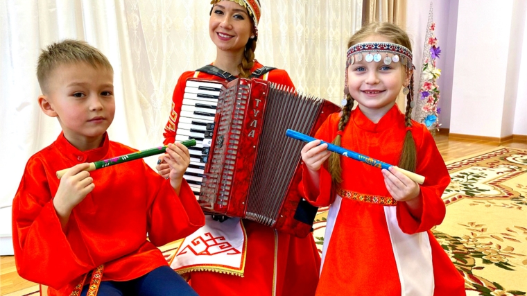 В дежурных группах детских садов столицы проходит неделя чувашской культуры