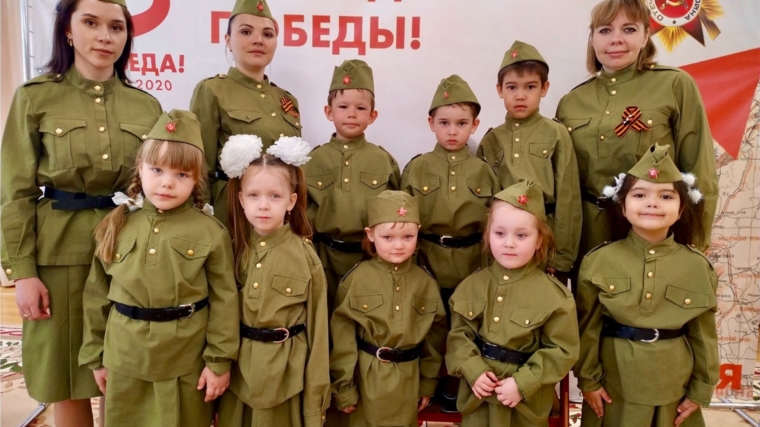 В дежурных группах детских садов столицы проходят торжественные мероприятия посвященные Дню Победы