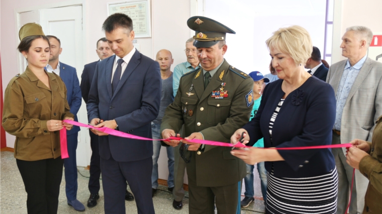 В столице торжественно открыли школьный музей «Зал Боевой Славы Чувашского народа»
