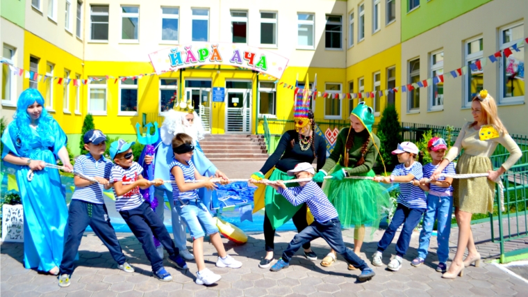 Веселое лето: летние оздоровительные мероприятия в детских садах города Чебоксары