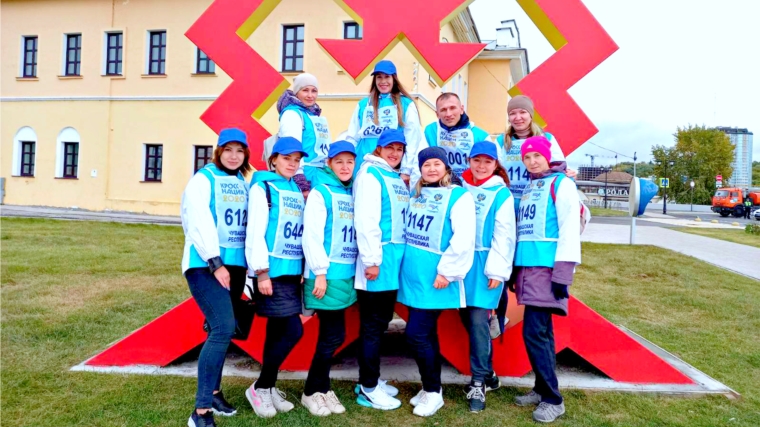 Педагоги детских садов города Чебоксары приняли участие во Всероссийском дне бега-2020