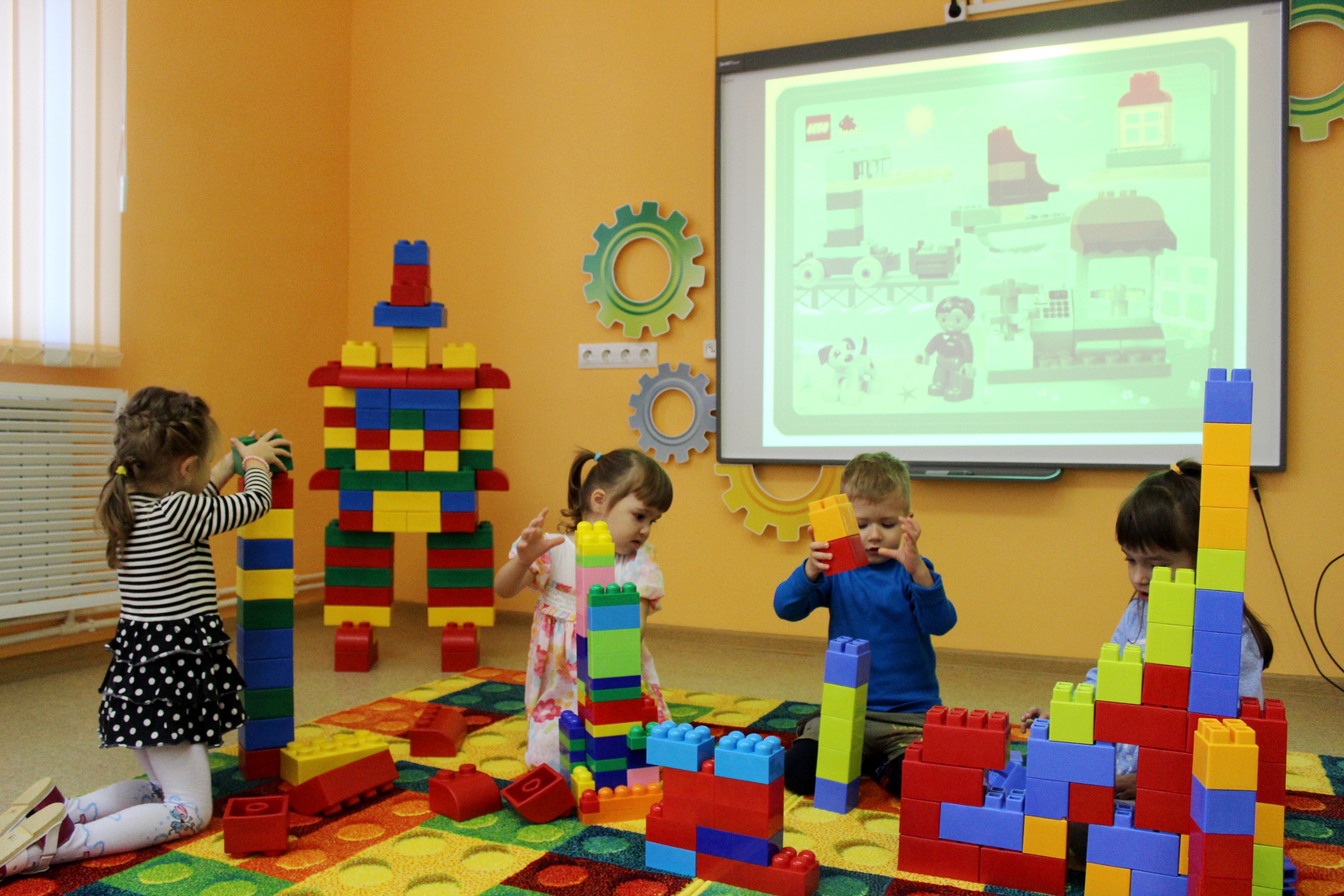 Лего-конструирование для детей, дошкольников