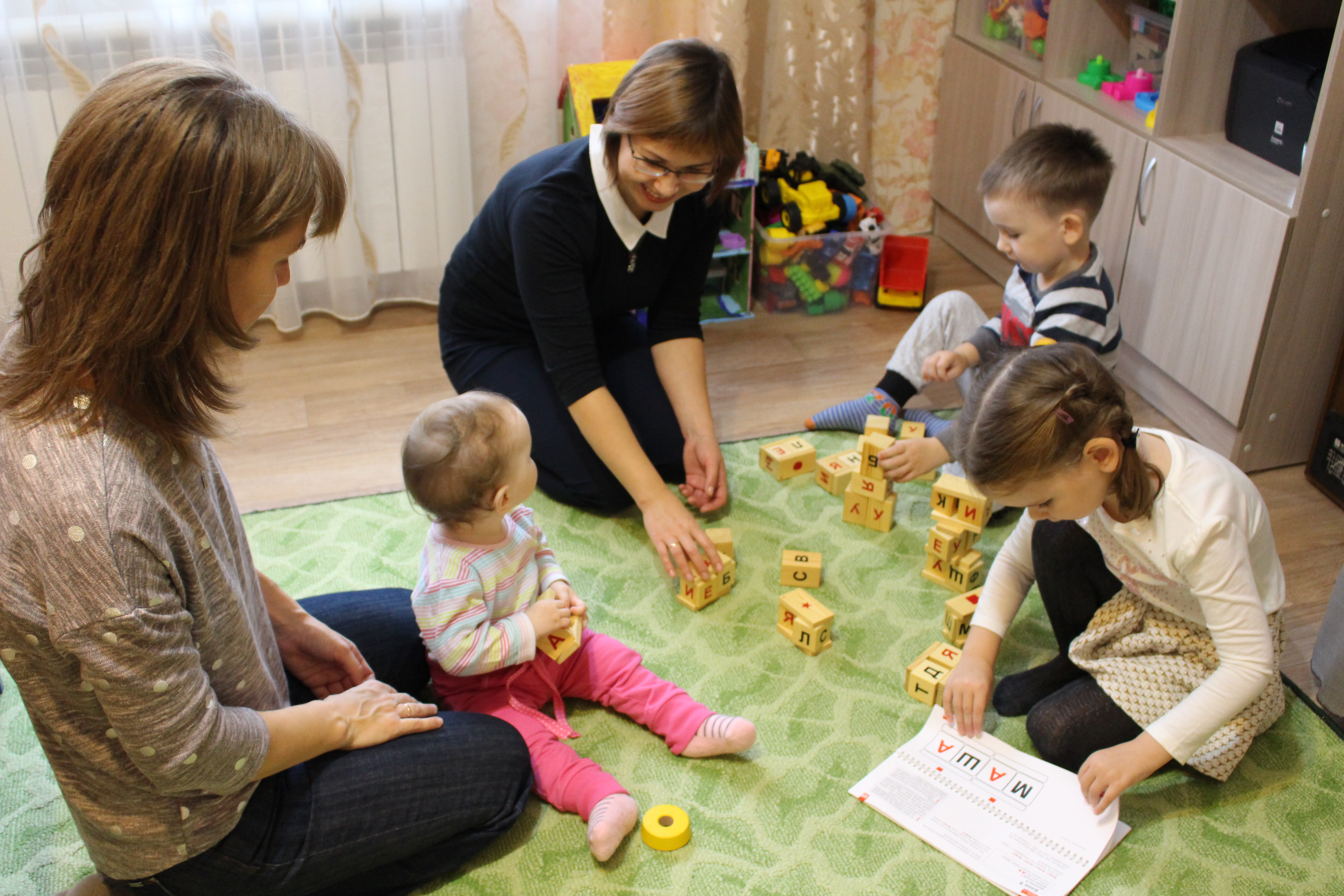 Дошкольная группа в детском саду возраст детей