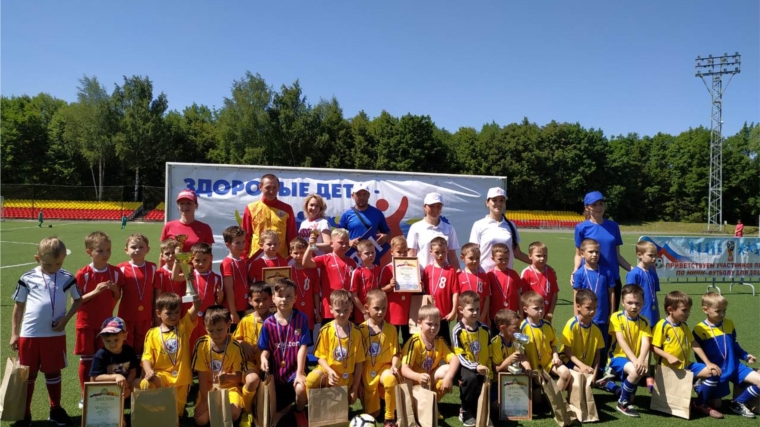 В городе Чебоксары прошел финал Первенства по мини-футболу среди дошкольных учреждений