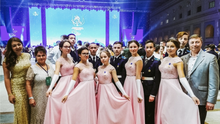 Столичные кадеты – участники Международного благотворительного кадетского бала